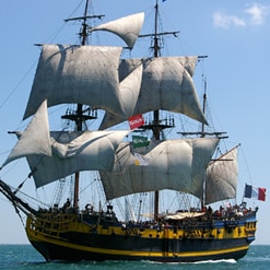 Sortie en mer avec l'étoile marine à Saint-Malo