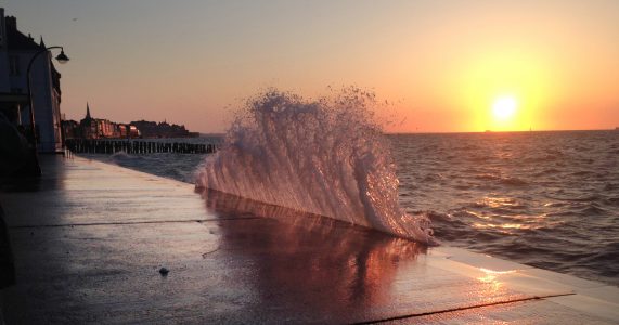 Les grandes marées à St-Malo