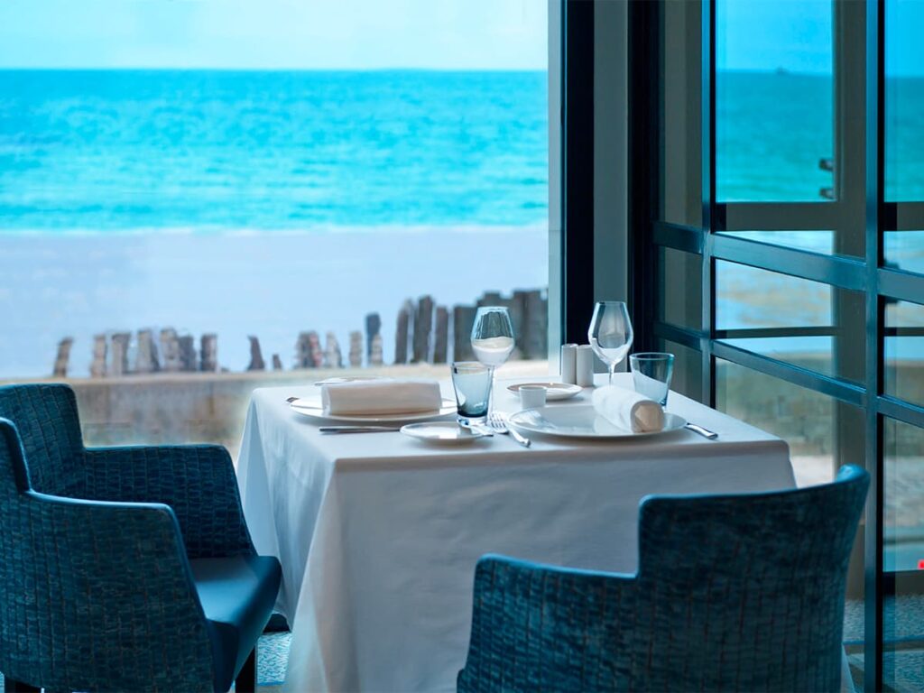 Restaurant vue mer à Saint-Malo