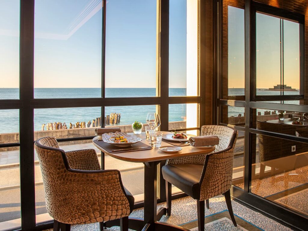 Restaurant vue mer à Saint-Malo