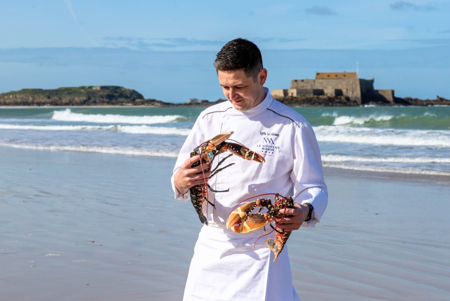 Dîner sur le navire "Le Renard" 2 Le Chef et ses Homards