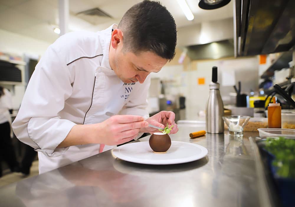 chef de restaurant les 7 Mers, hôtel st malo